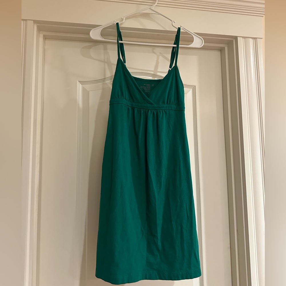 Old Navy Green Mini Dress